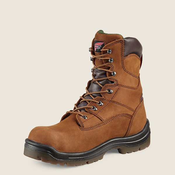 Red Wing Safety Boots King Toe® - 8-Inch Waterproof Toe - Brune - Herre 8327-UPDYR